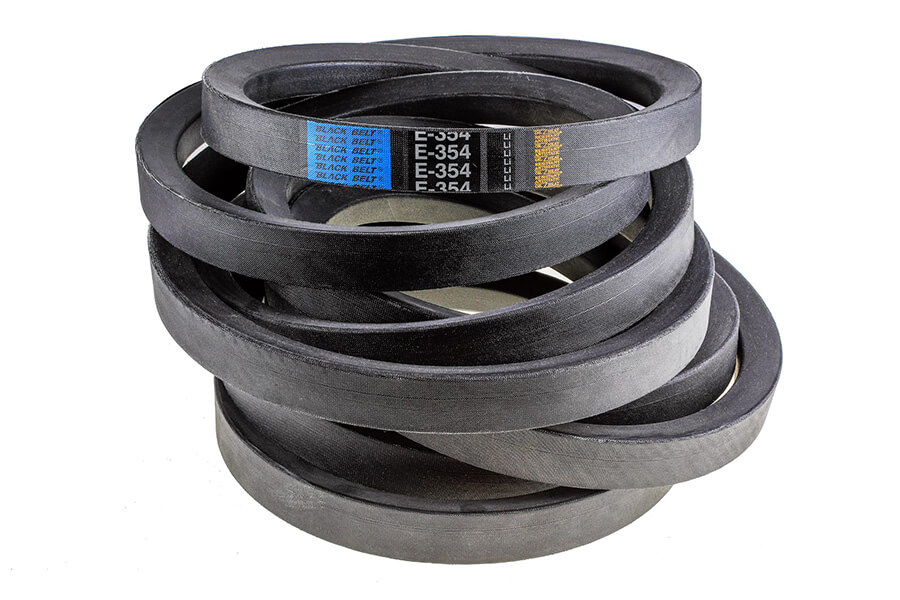 Raw Edge Laminated Belts